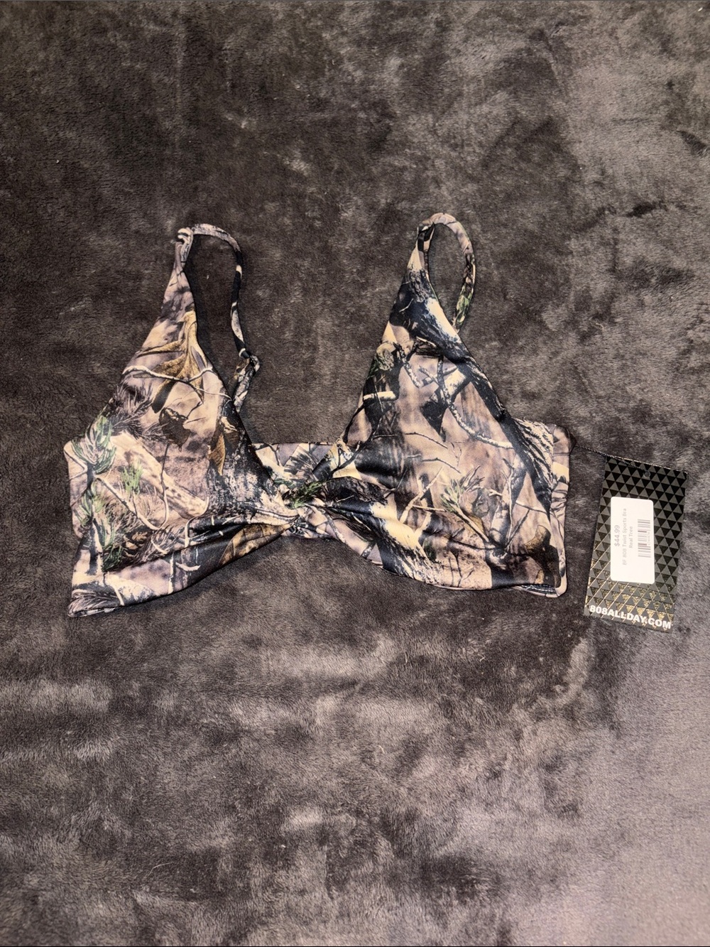 Women’s Camo Print Bralette - 808ALLDAY